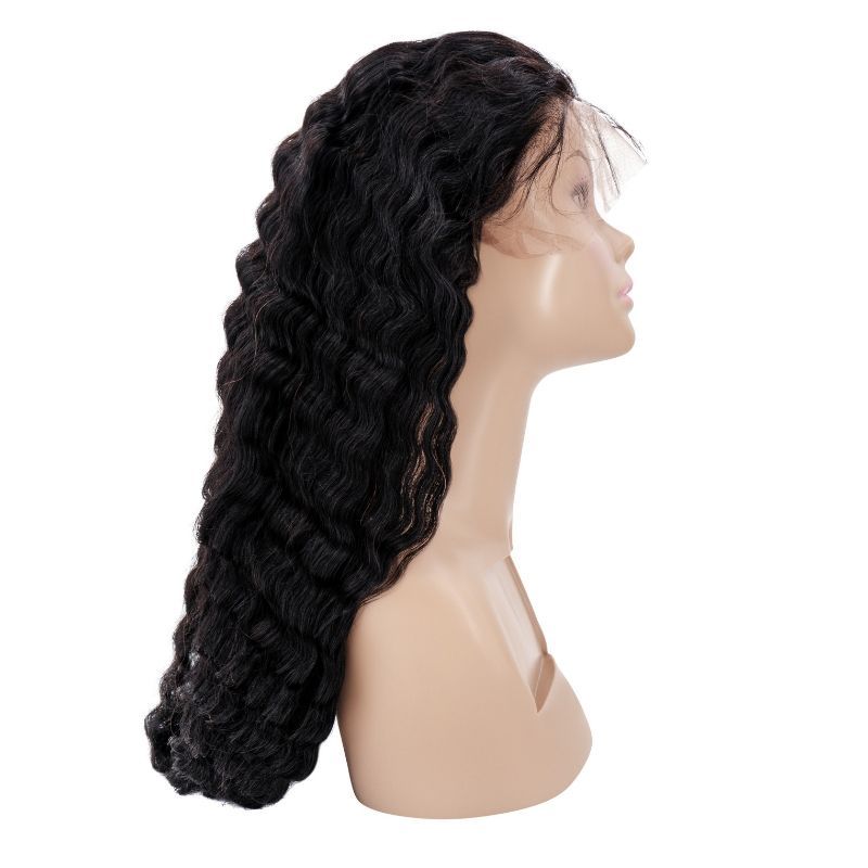 Deep Wave 13x4 Transparent Lace Front Wig