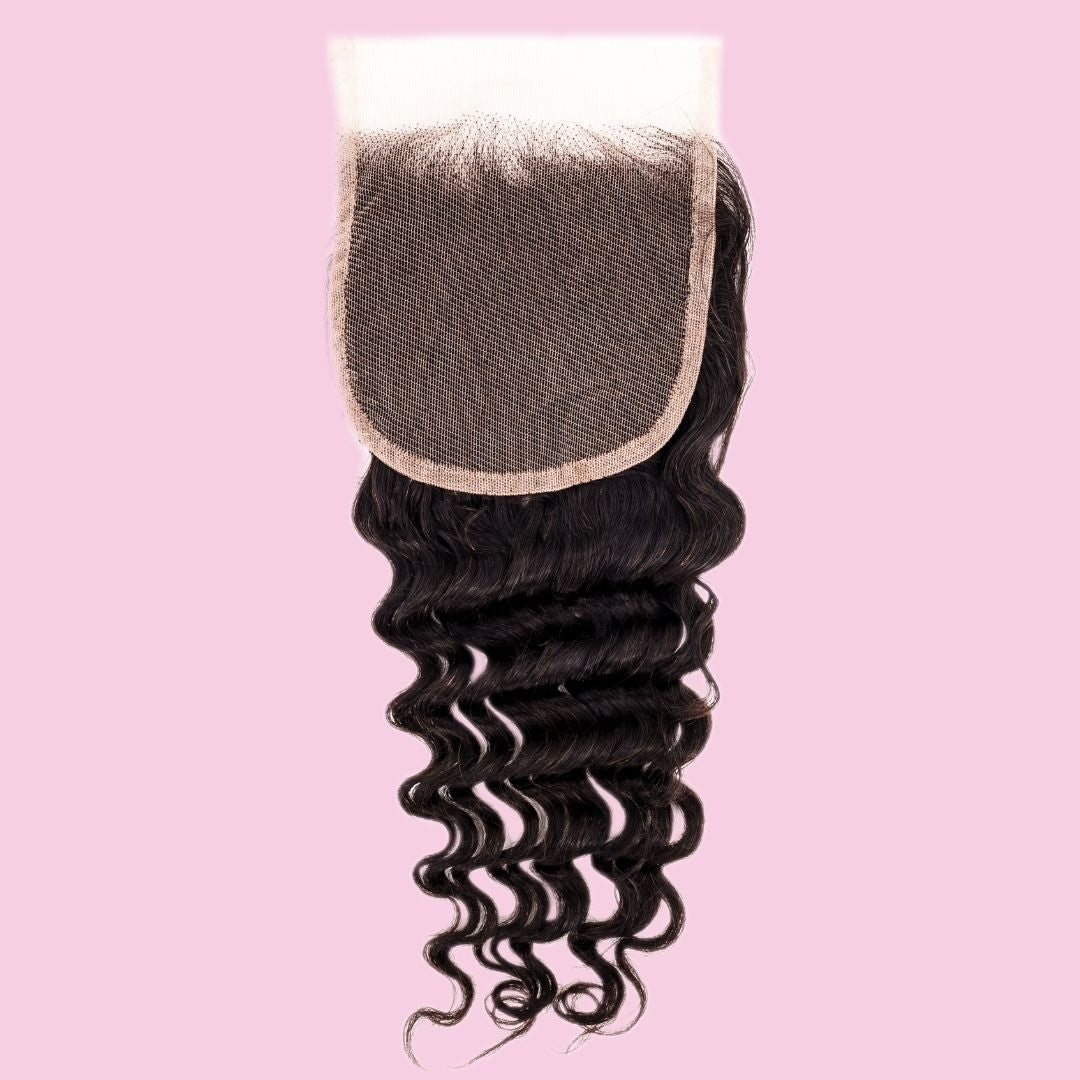 Brazilian Deep Wave 4x4 Closure